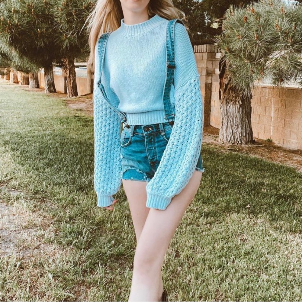 Zara overall shorts